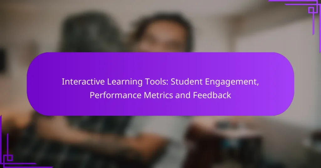 Interactive Learning Tools: Student Engagement, Performance Metrics and Feedback